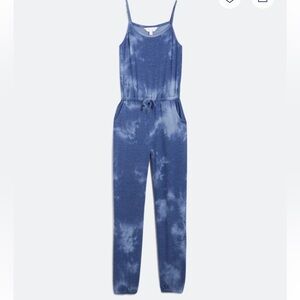 🆕 Rumi + Ryder Kalie Jumpsuit Blue Tie-Dye girls